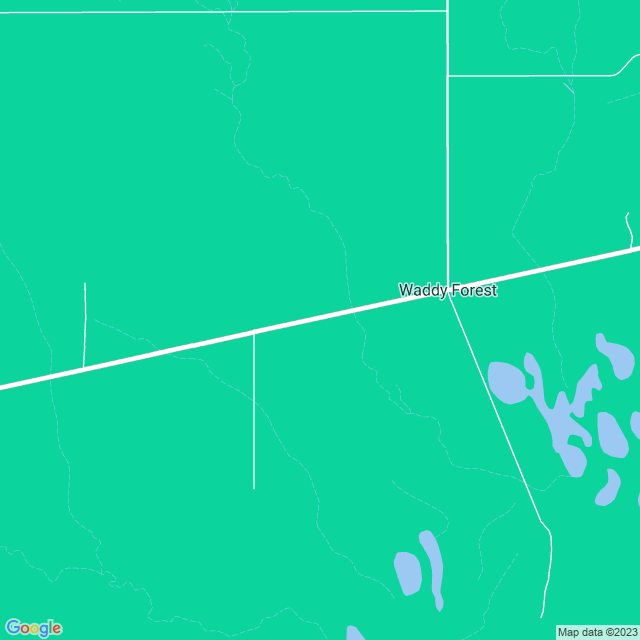 Map showing the location of Hyde C E & J A in Waddy Forest, WA 6515