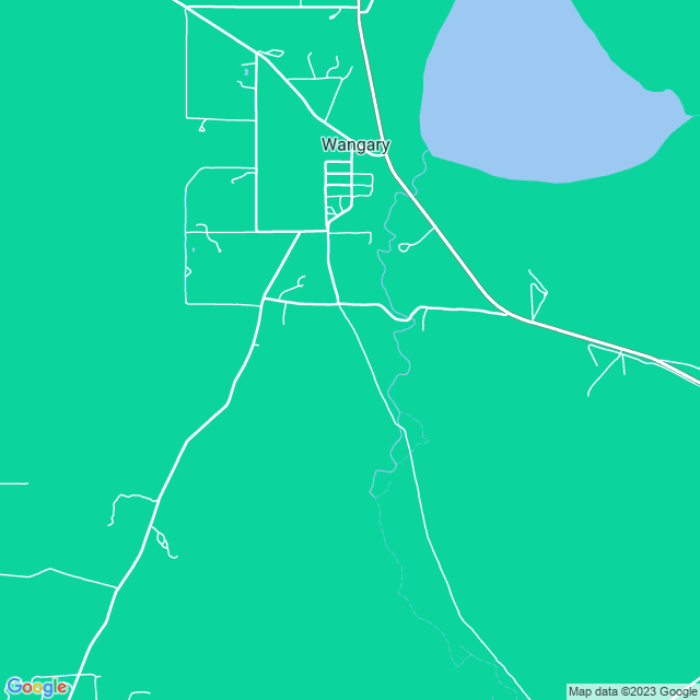 Map showing the location of Wangary General Store in Wangary, SA 5607