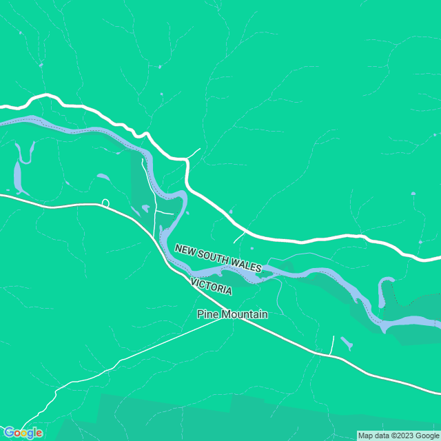 Map showing the location of Missing Mouse in Ournie, NSW 2640