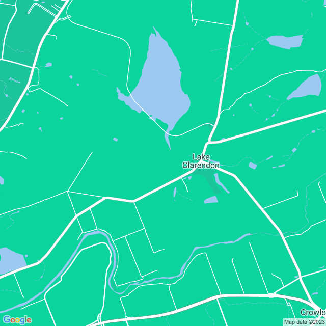 Map showing the location of Lyons in Lake Clarendon, QLD 4343