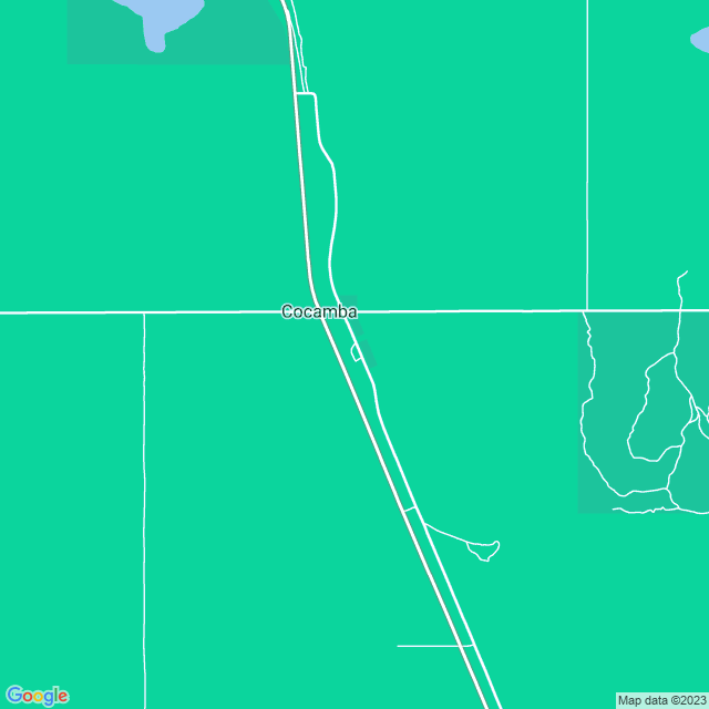 Map showing the location of Vicgrain Limited in Cocamba, VIC 3546