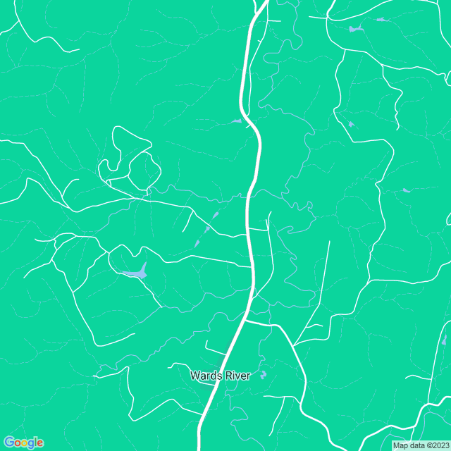 Map showing the location of Hitchen Post Cafe in Wards River, NSW 2422