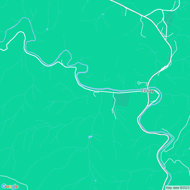 Map showing the location of Ensay General Store in Ensay, VIC 3895