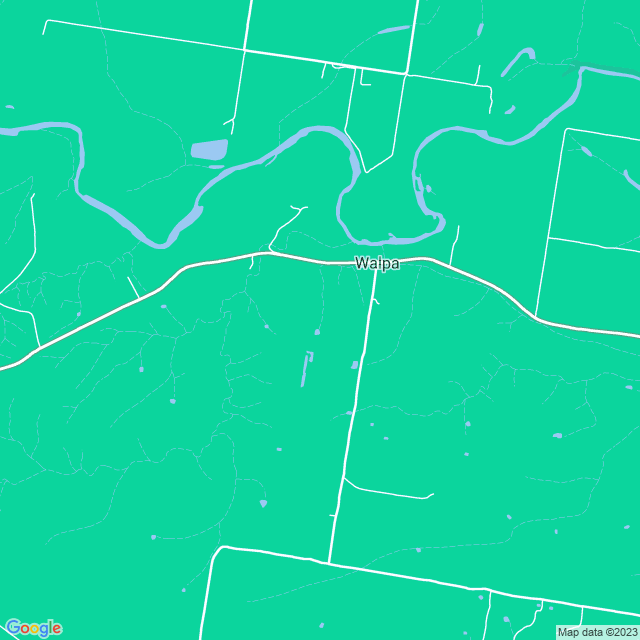 Map showing the location of M & B Designs in Walpa, VIC 3875