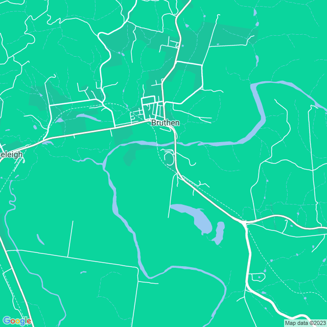 Map showing the location of Evans Greg in Bruthen, VIC 3885