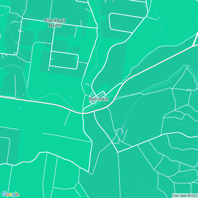 Map showing the location of Benarkin Primary in Benarkin, QLD 4306