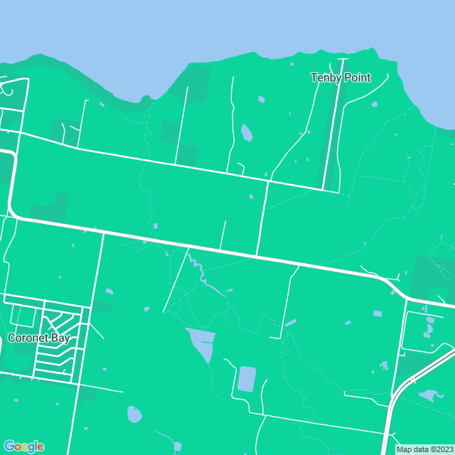 Map showing the location of Future Cavavan in Corinella, VIC 3984