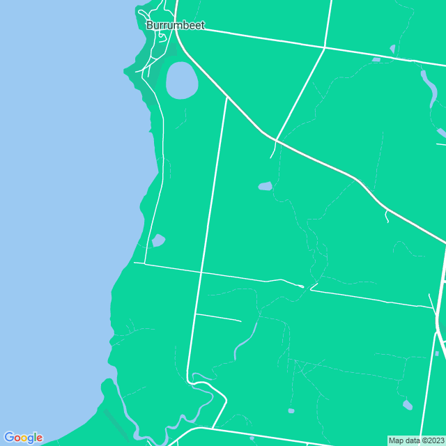 Map showing the location of Osbourne in Burrumbeet, VIC 3352