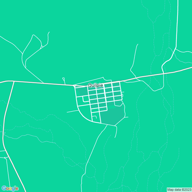 Map showing the location of Offshears Bakery in Quilpie, QLD 4480