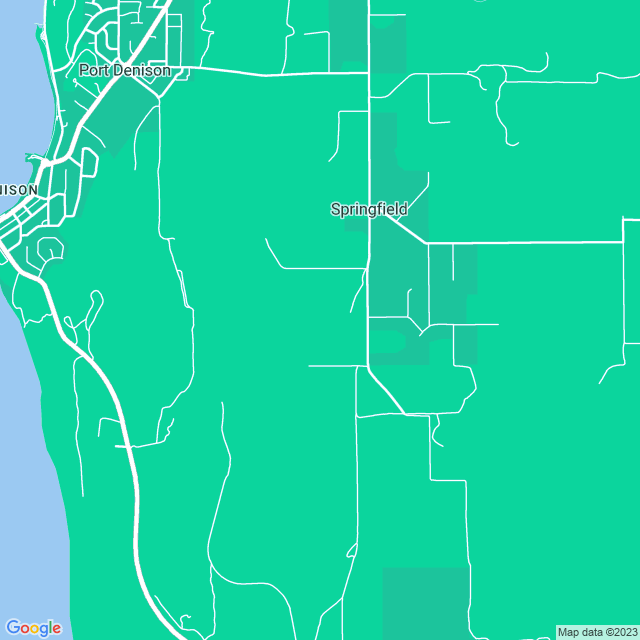 Map showing the location of The Common Place in Springfield, WA 6525