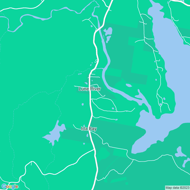 Map showing the location of Stardust Designs in Lune River, TAS 7109