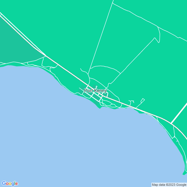Map showing the location of Nullarbor Traveller in Port Kenny, SA 5671