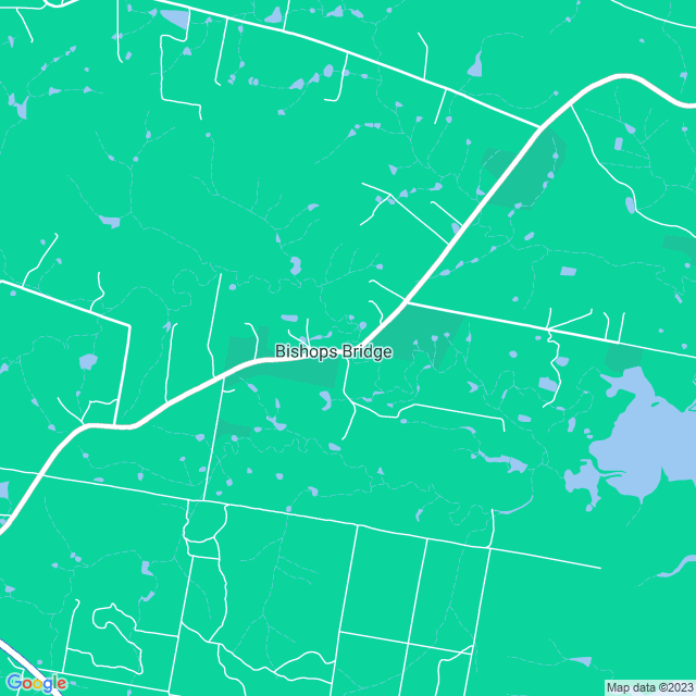 Map showing the location of Rogers in Bishops Bridge, NSW 2326