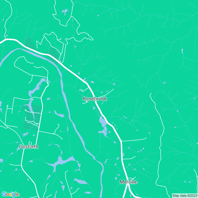 Map showing the location of Be's Baking in Rosebrook, NSW 2320