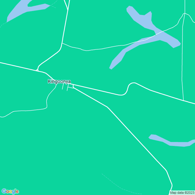 Map showing the location of Challenger Gold Mine in Kingoonya, SA 5719
