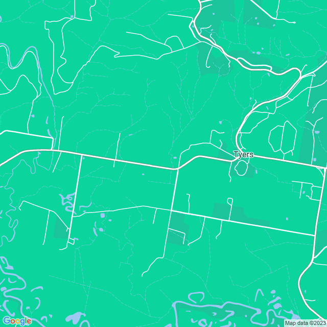 Map showing the location of Taylor Jane in Tyers, VIC 3844