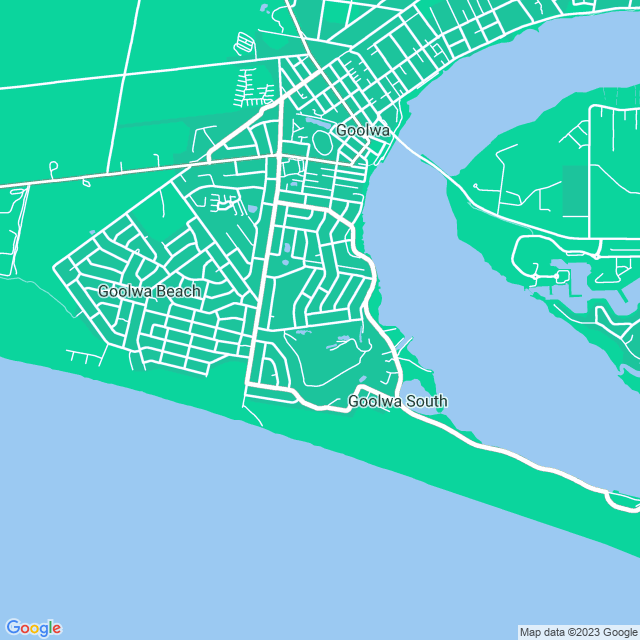 Map showing the location of Mesuva Web Development in Goolwa South, SA 5214