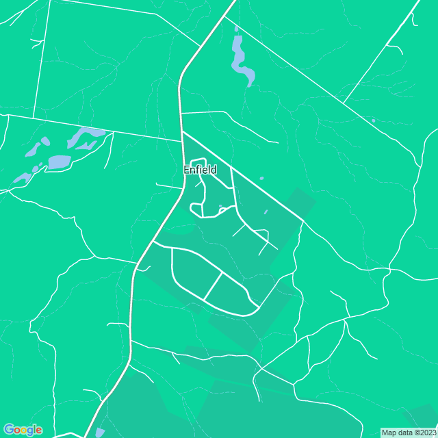 Map showing the location of Mageia Design in Enfield, VIC 3352