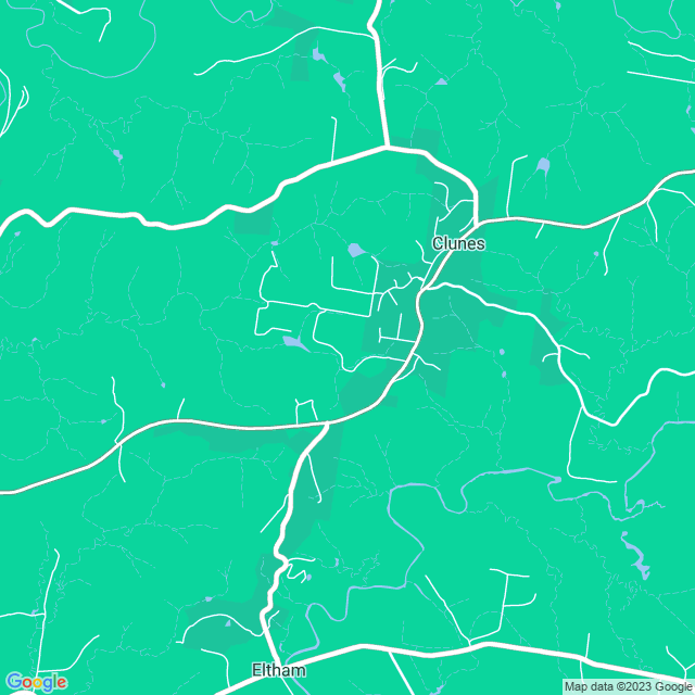 Map showing the location of Christian Devaux in Clunes, NSW 2480