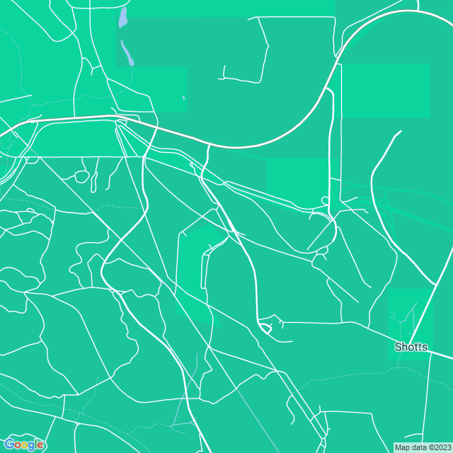 Map showing the location of Ewington mine in Shotts, WA 6225