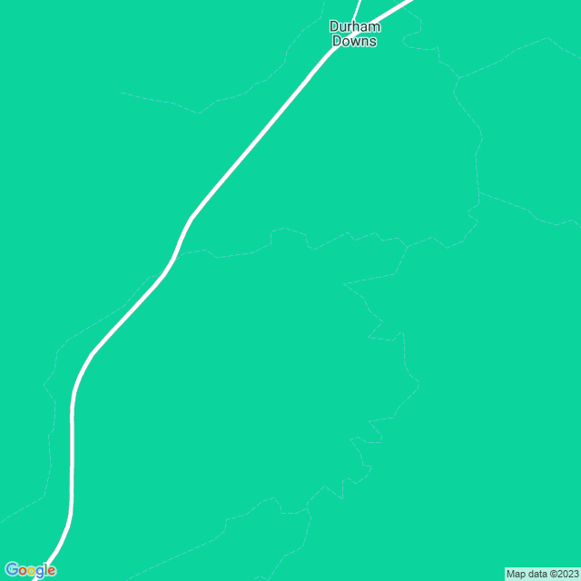 Map showing the location of spring gully treatment plant in Durham Downs, QLD 4454