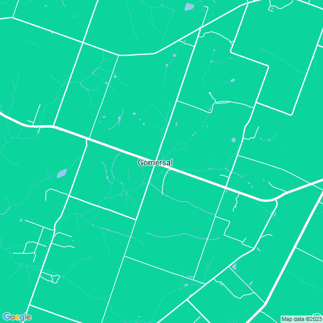 Map showing the location of Pindarie in Gomersal, SA 5352