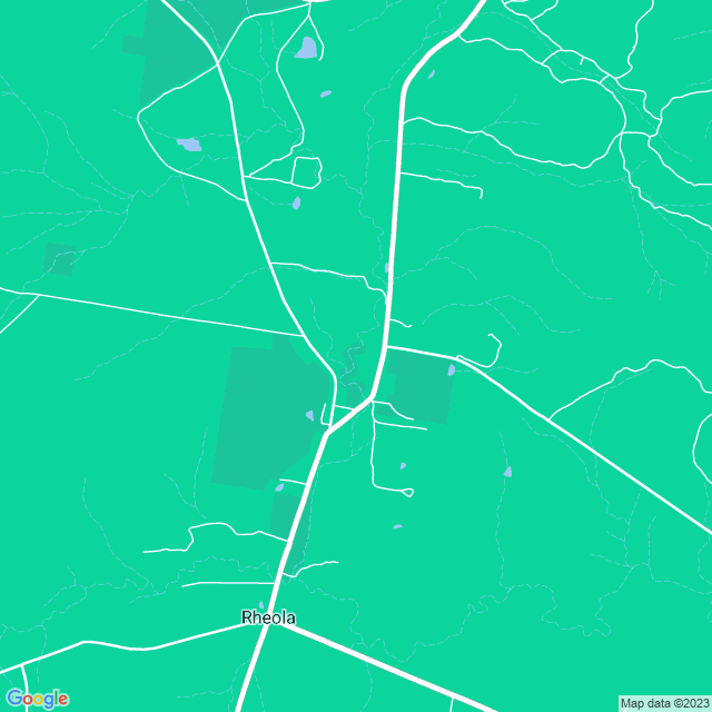 Map showing the location of Kangderaar Vineyard in Rheola, VIC 3517