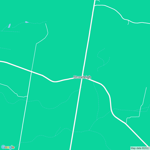 Map showing the location of Warakirri in Stoneleigh, VIC 3373