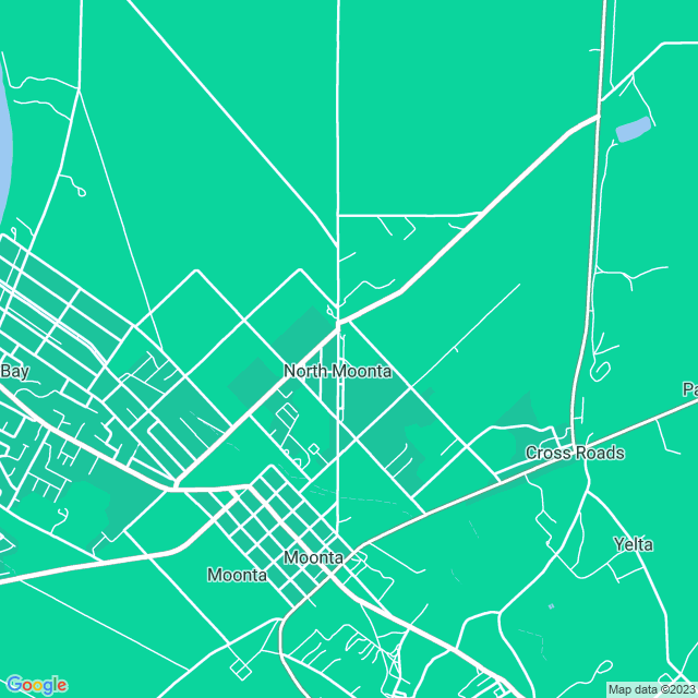 Map showing the location of Pulse Construction SA in North Moonta, SA 5558