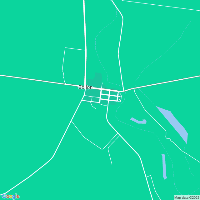 Map showing the location of Binda Station in Bollon, QLD 4488