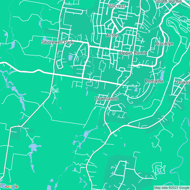 Map showing the location of Hollow to Whole in Downlands, TAS 7320