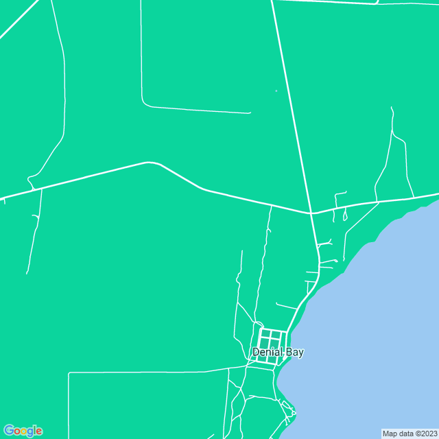 Map showing the location of Road & Field Engineering in Denial Bay, SA 5690