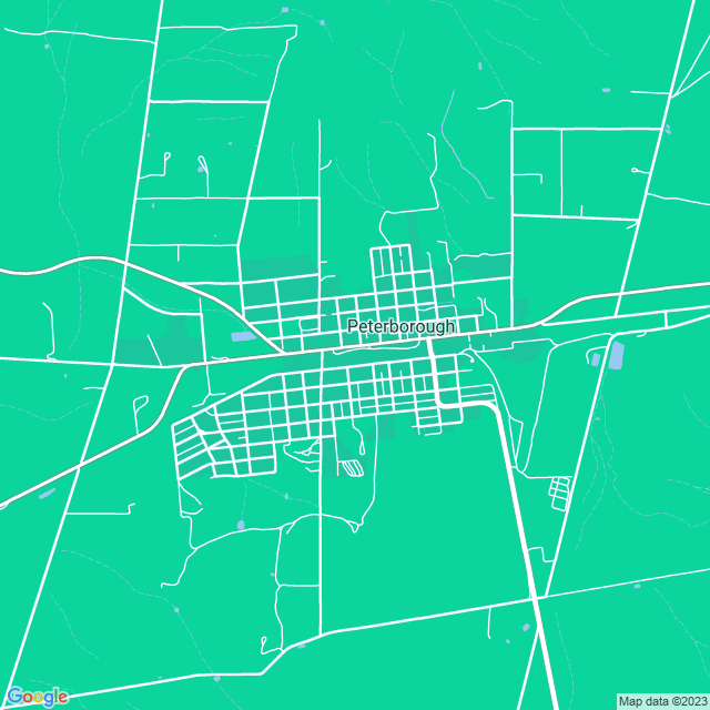 Map showing the location of regpye.com.au in Peterborough, SA 5422