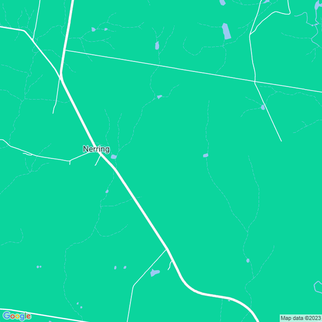 Map showing the location of YBFT Beaufort ALA in Nerring, VIC 3373