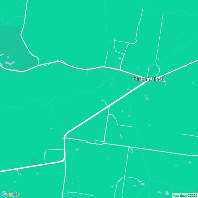 Map showing the location of MySuperGeeks in Pirron Yallock, VIC 3249