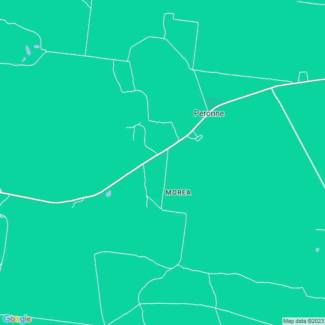 Map showing the location of Graincorp Carpolac in Peronne, VIC 3413