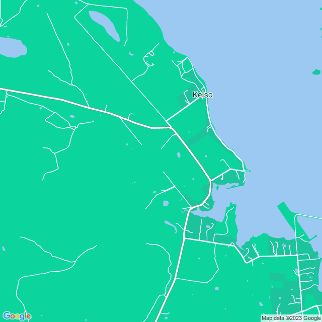 Map showing the location of Thorne Contracting Pty Ltd in Kelso, TAS 7270