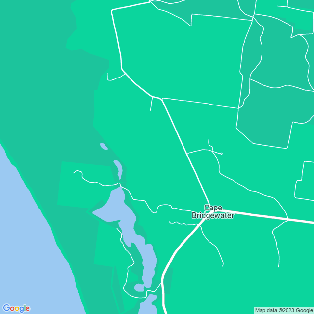 Map showing the location of Cape Discoveries in Cape Bridgewater, VIC 3305