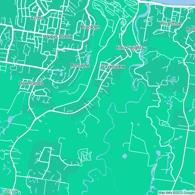 Map showing the location of Havenview Primary School in Havenview, TAS 7320