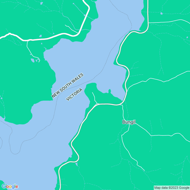 Map showing the location of Alleviate in Bungil, VIC 3691