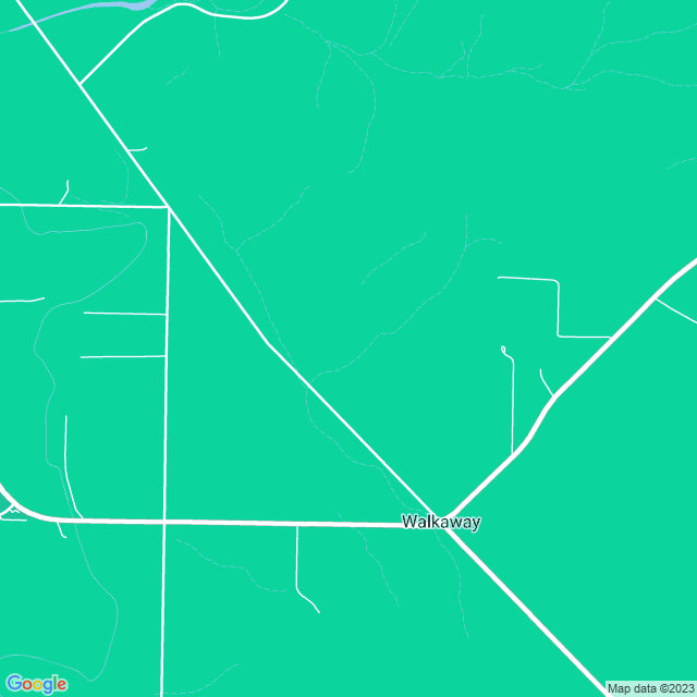 Map showing the location of Harmer H E in Walkaway, WA 6528