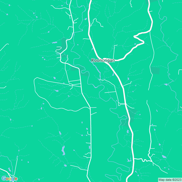 Map showing the location of Bennett Architecture in Koonorigan, NSW 2480