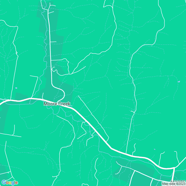 Map showing the location of ARBD Constructions in Moore Creek, NSW 2340