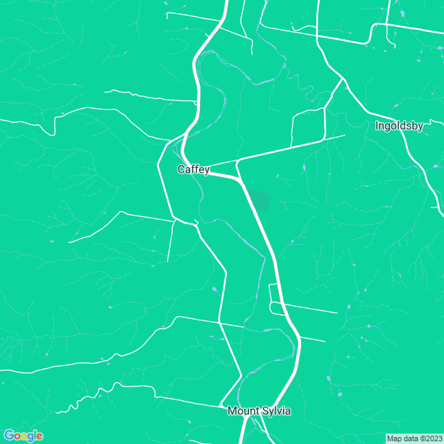 Map showing the location of Lockyer Logos in Caffey, QLD 4343