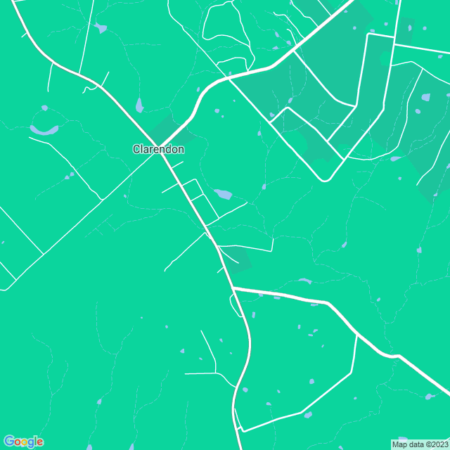 Map showing the location of Swallowvale in Clarendon, VIC 3352