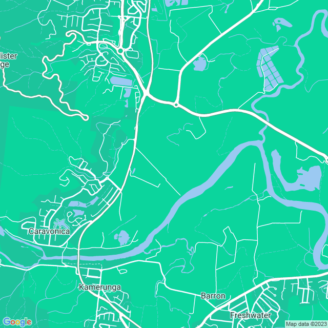 Map showing the location of Unique Constructions in Barron, QLD 4878