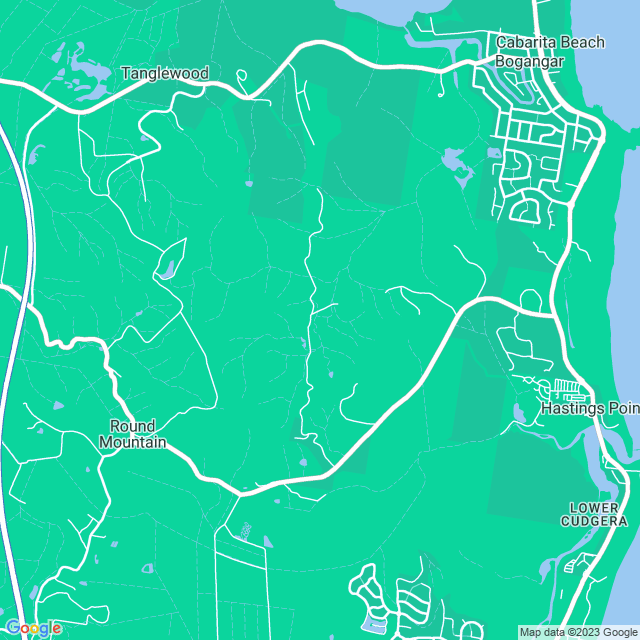 Map showing the location of Jim Johnson Ceramic Tiling in Round Mountain, NSW 2484