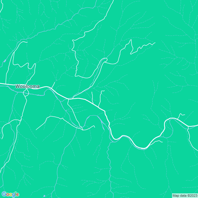 Map showing the location of Brookview in Woolooma, NSW 2337