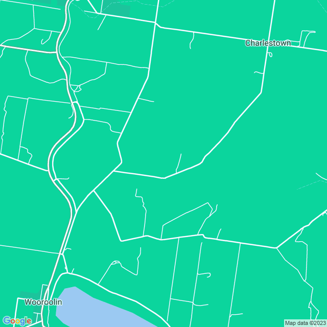Map showing the location of Mooncunningham in Charlestown, QLD 4608