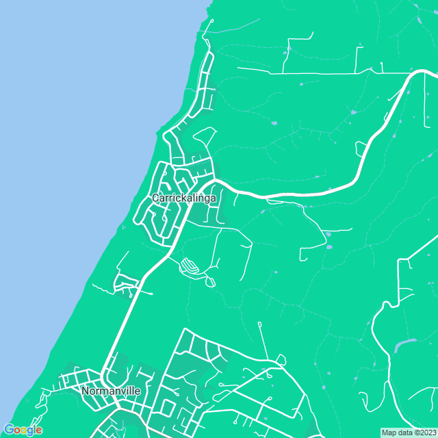 Map showing the location of Forktree Brewing in Carrickalinga, SA 5204